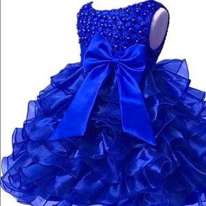 3T Royal Blue Dress- used for a pageant, worn once